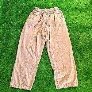 Aerie Peach/Tan Straight Leg Cargo Pants - Size Small